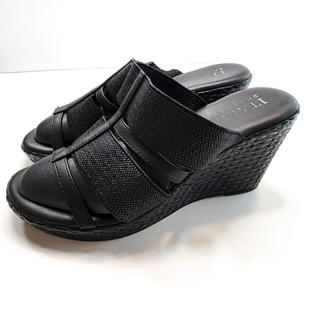 🤑Italian Shoemaker Wedge Heel Sandles